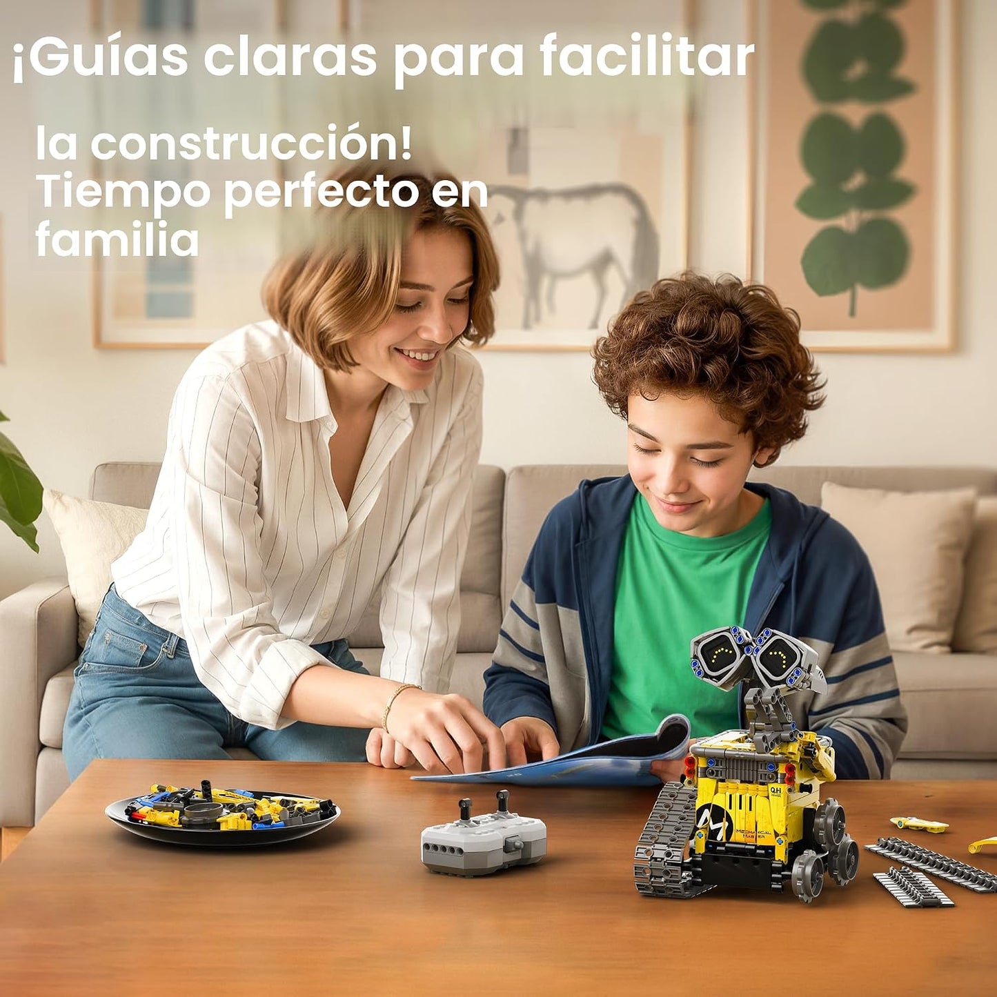 Sillbird Robot Kit de construcción con control remoto STEM regalo p...