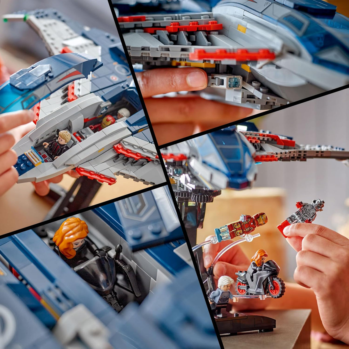 LEGO Marvel Avengers: Age of Ultron Quinjet - Juguete para niños y...