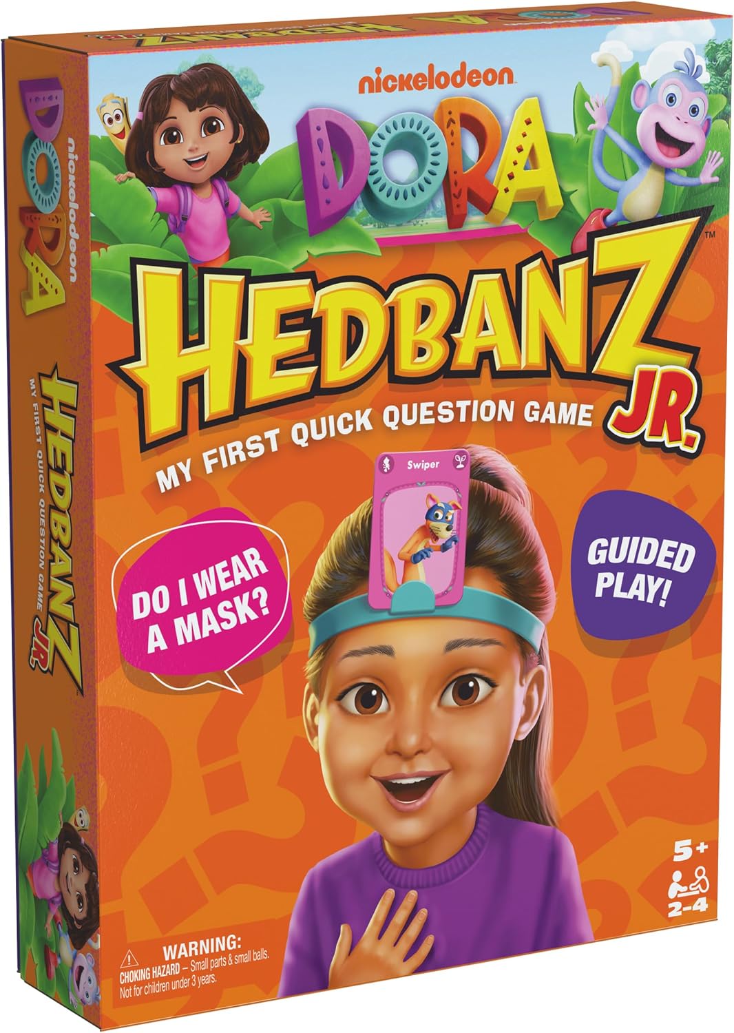 Spin Master Games Dora the Explorer Hedbanz Jr. Juego de mesa para...