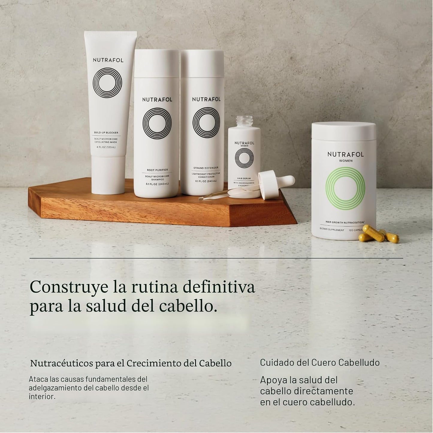 Nutrafol - Suplementos de crecimiento del cabello para mujeres de 1...