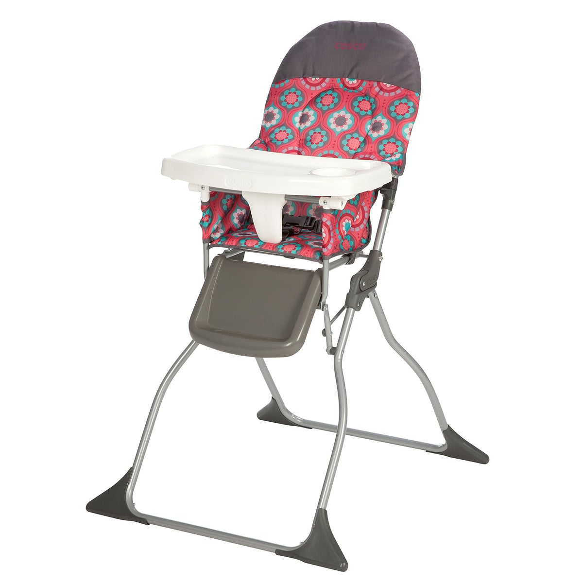 Silla alta para niños de Cosco, silla plegable simple para bebé, di...