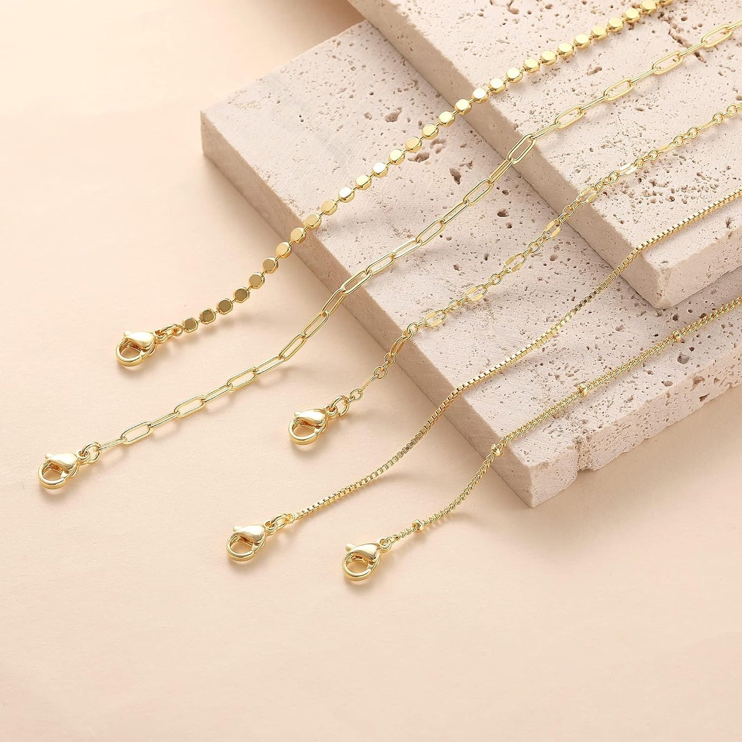 MBW Pulseras chapadas en plata para mujer, delicadas pulseras de pl...