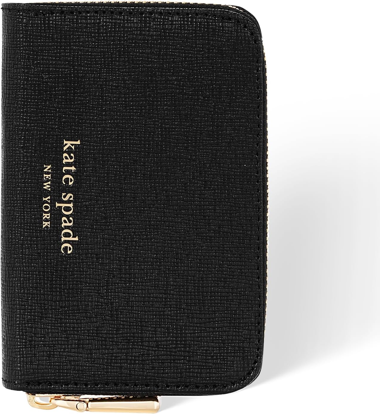 kate spade new york Devin Zip - Tarjetero magnético, color negro |...