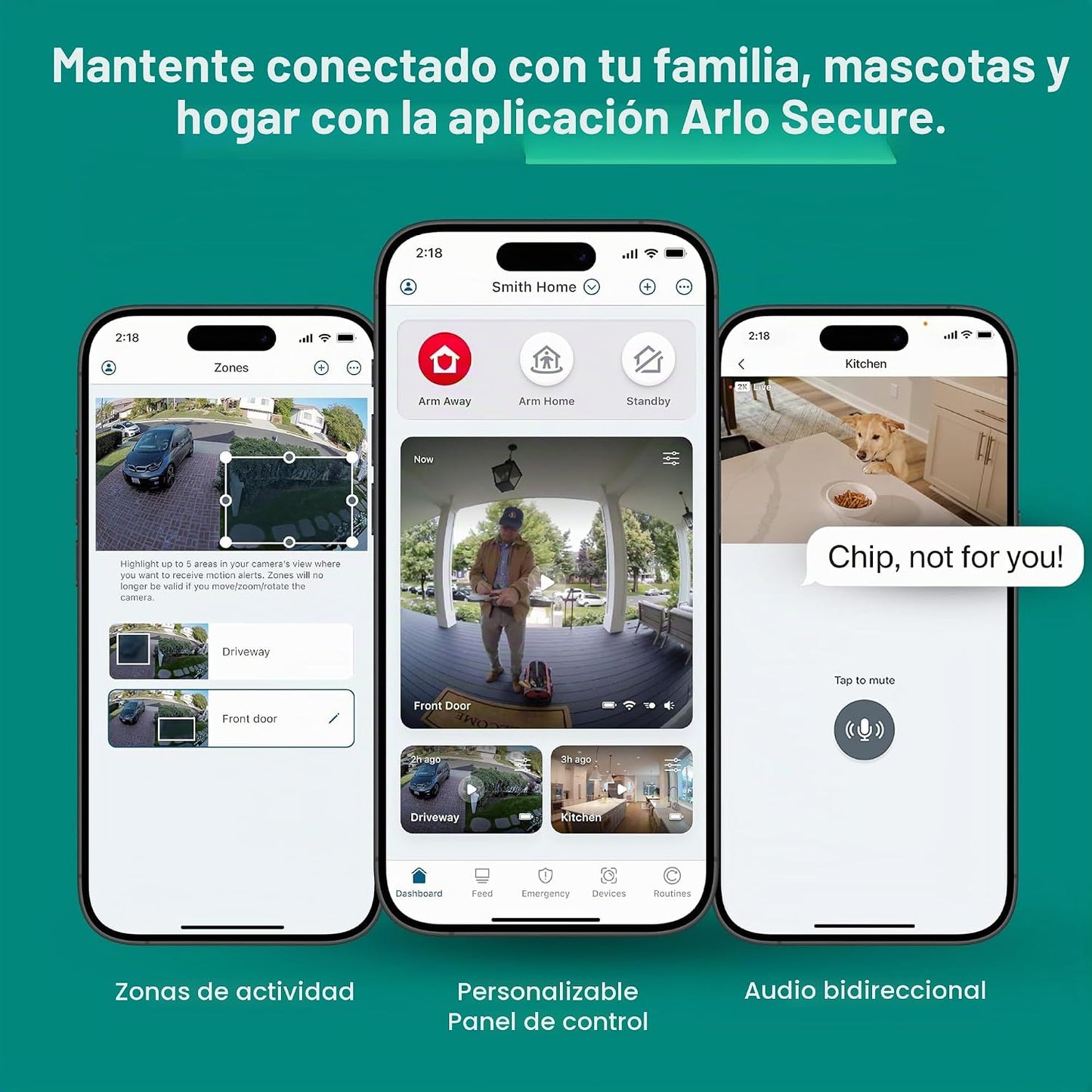 Arlo Essential Security Camera 2K (3ª generación, versión 2025) - C...