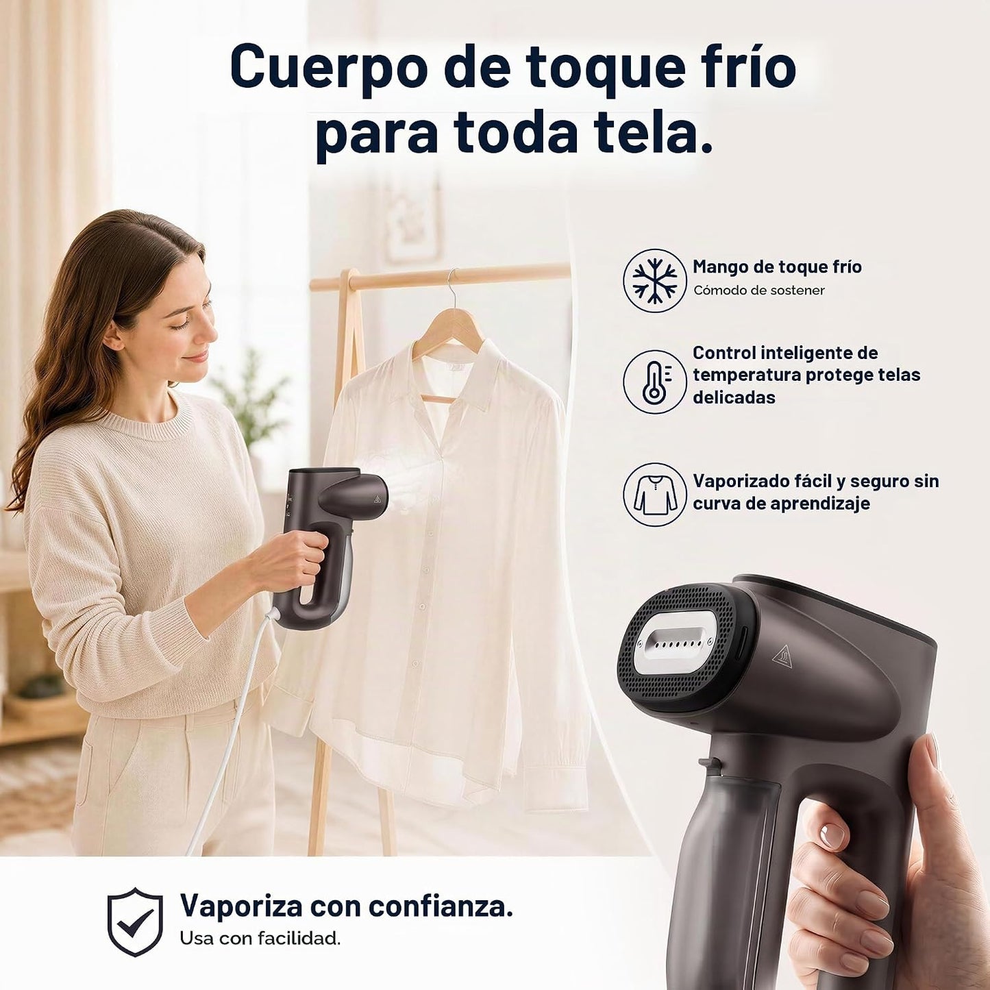 Neakasa Magic 1 vaporizador al vacío, vaporizador de mano para ropa...