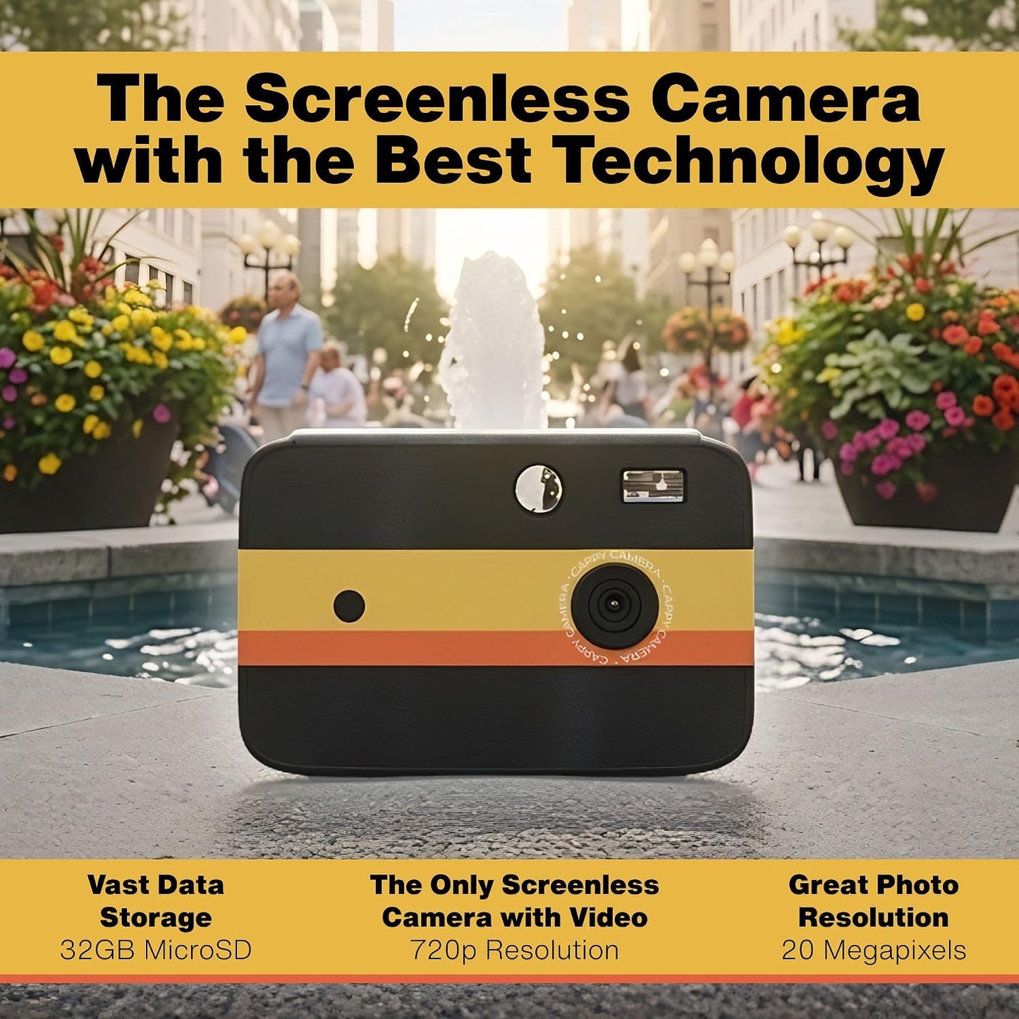 CAPPY CAMERA Funda de repuesto intercambiable \u2013 Funda de cámar...