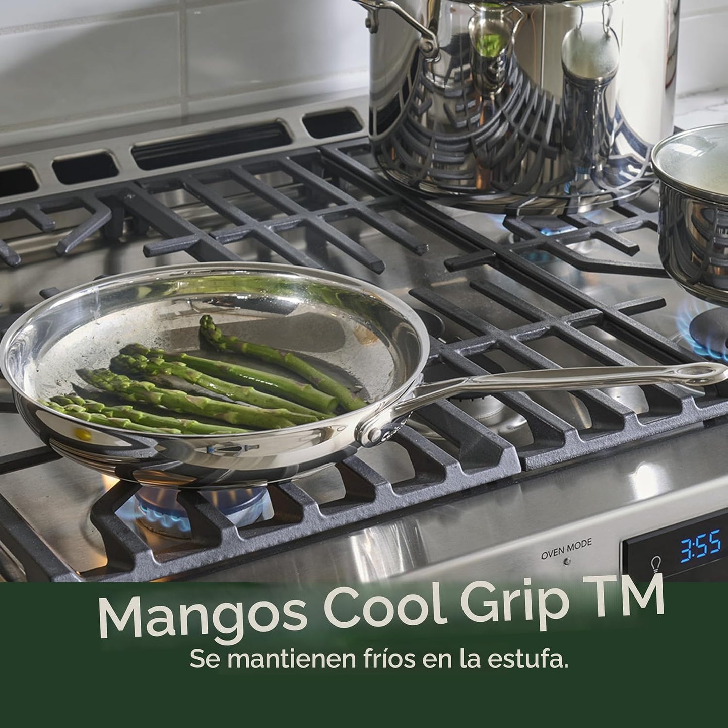 Cuisinart 77-11G Juego de 11 Piezas de Acero Inoxidable Colección d...