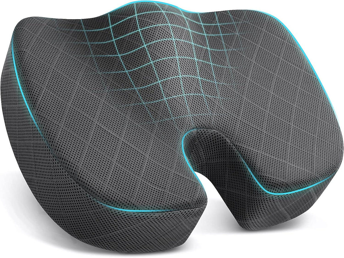 TushGuard - Cojín para asiento de oficina, silla de ruedas o automó...