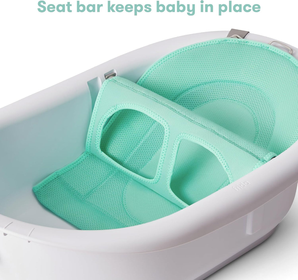 Frida Baby Bañera de bebé 4 en 1 Grow-with-Me, bañera para recién n...