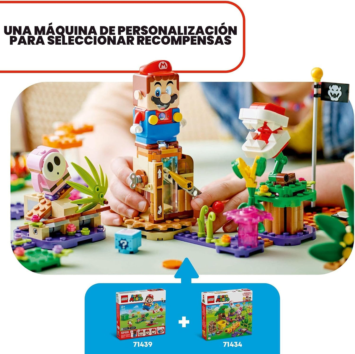 Set de Fabricación de Selva de Soda LEGO Super Mario, Regalo de Cum...