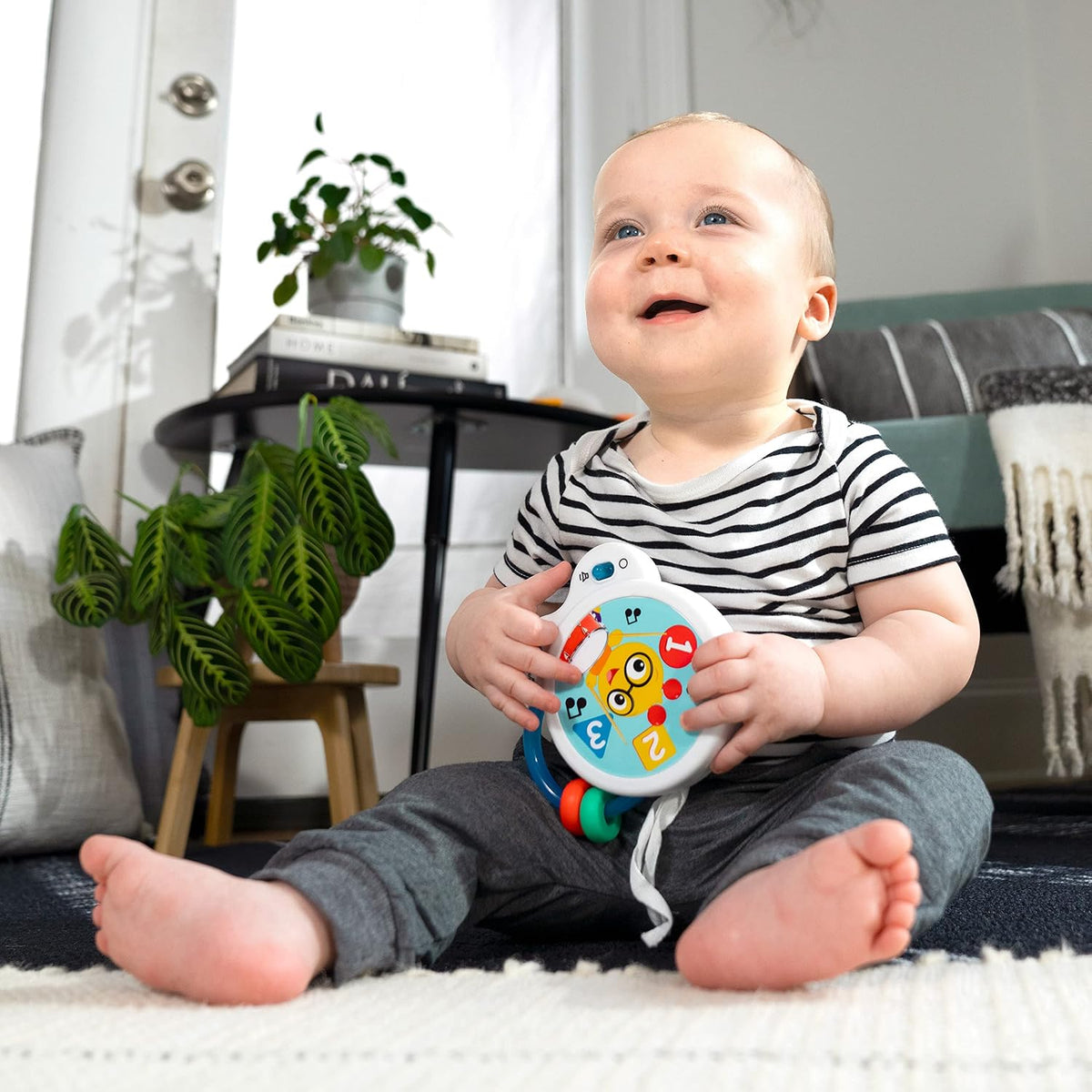 Baby Einstein Tiny Tempo - Tambor de juguete musical, a partir de 3...