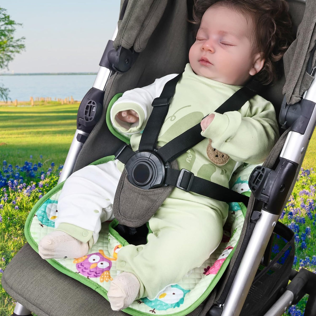 COOLBEBE Protector de asiento de automóvil infantil para entrenamie...