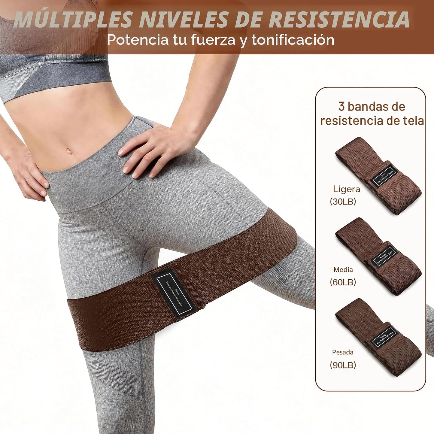 NANATI Kit de pilates, kit de entrenamiento de pilates para mujer,...