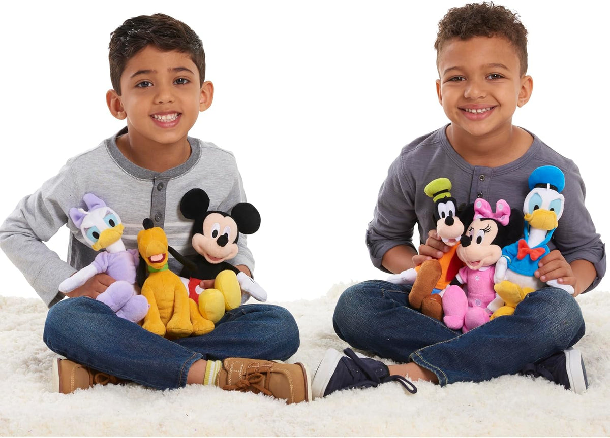 Just Play - Peluche pequeño de Mickey Mouse de Disney Junior Pluto,...