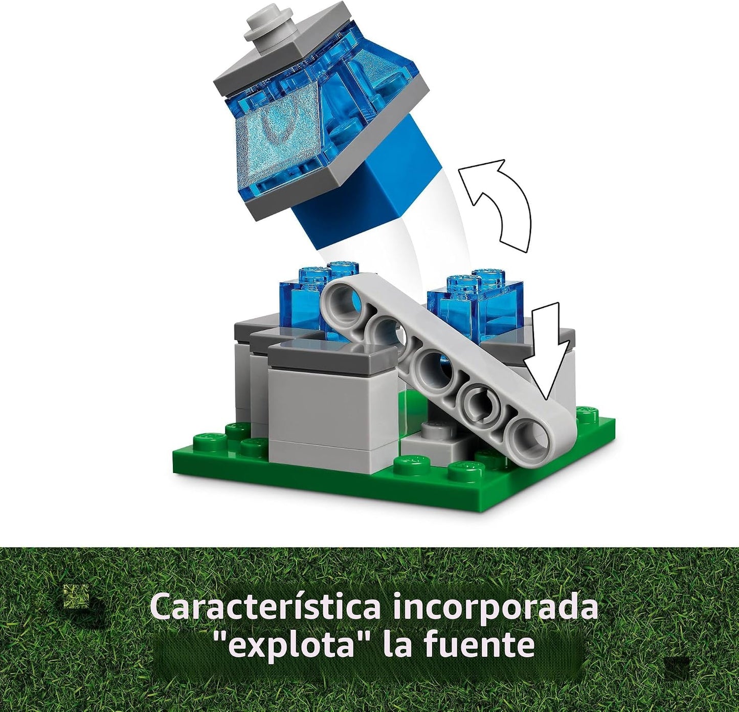 LEGO Minecraft El Ataque del Globo Ghast a la Aldea - Juego de Cons...