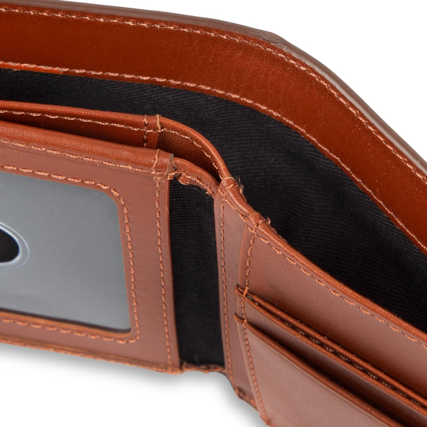 Cartera de cuero RFID para hombre de Cole Haan, plegable diaria