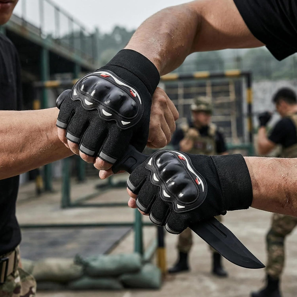 KEYSDEX Guantes de motocicleta para hombres y mujeres, protección d...