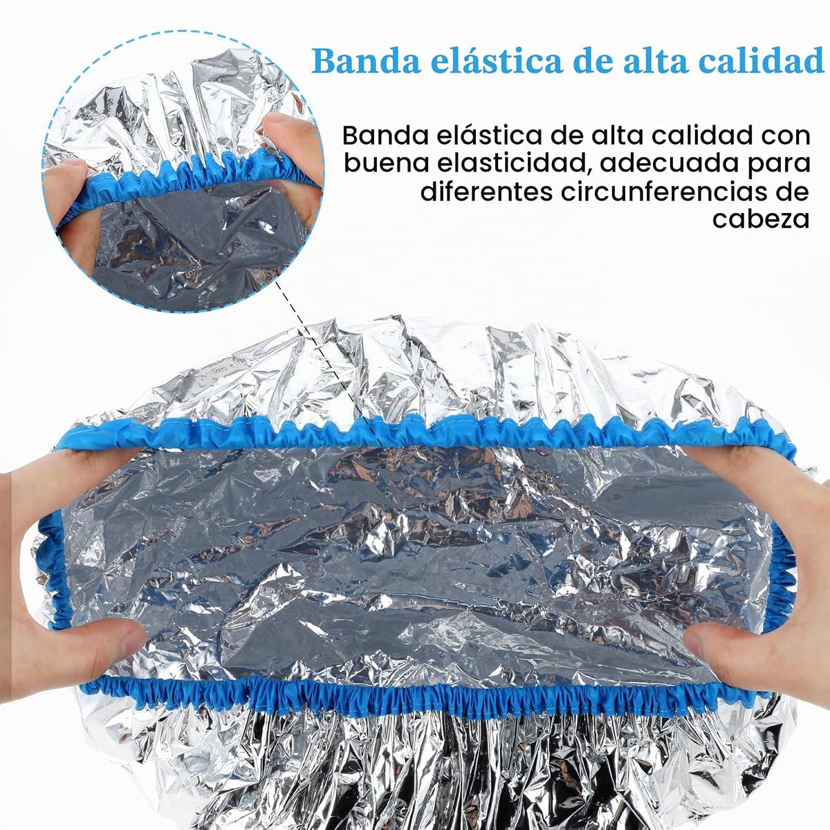 2 tapas térmicas para acondicionamiento profundo, para tratamiento...