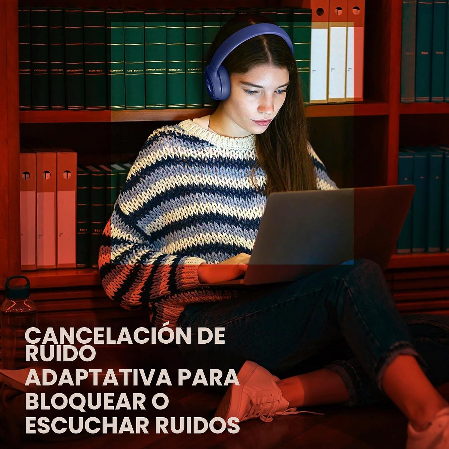 JBL Tune 680NC - Auriculares inalámbricos con cancelación de ruido...