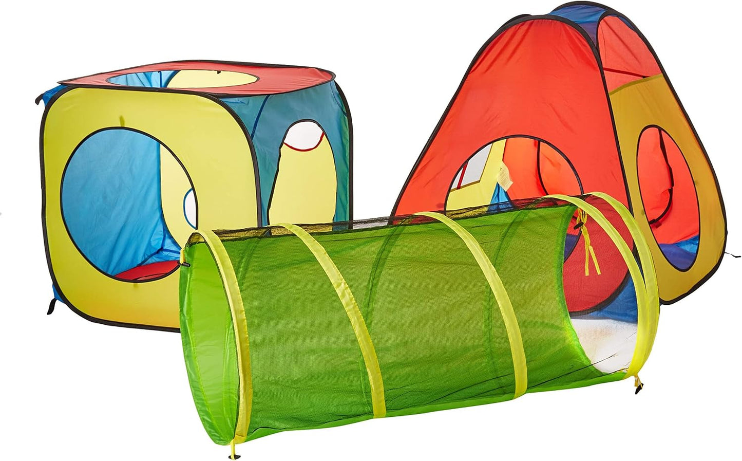 UTEX - Tienda de campaña 8 en 1 para niños con 4 túneles, casa de j...