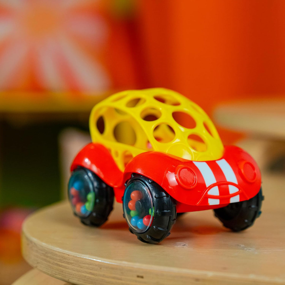 Oball Easy Grasp Rattle &amp; Roll Buggie Cochecito de Empuje sin B...