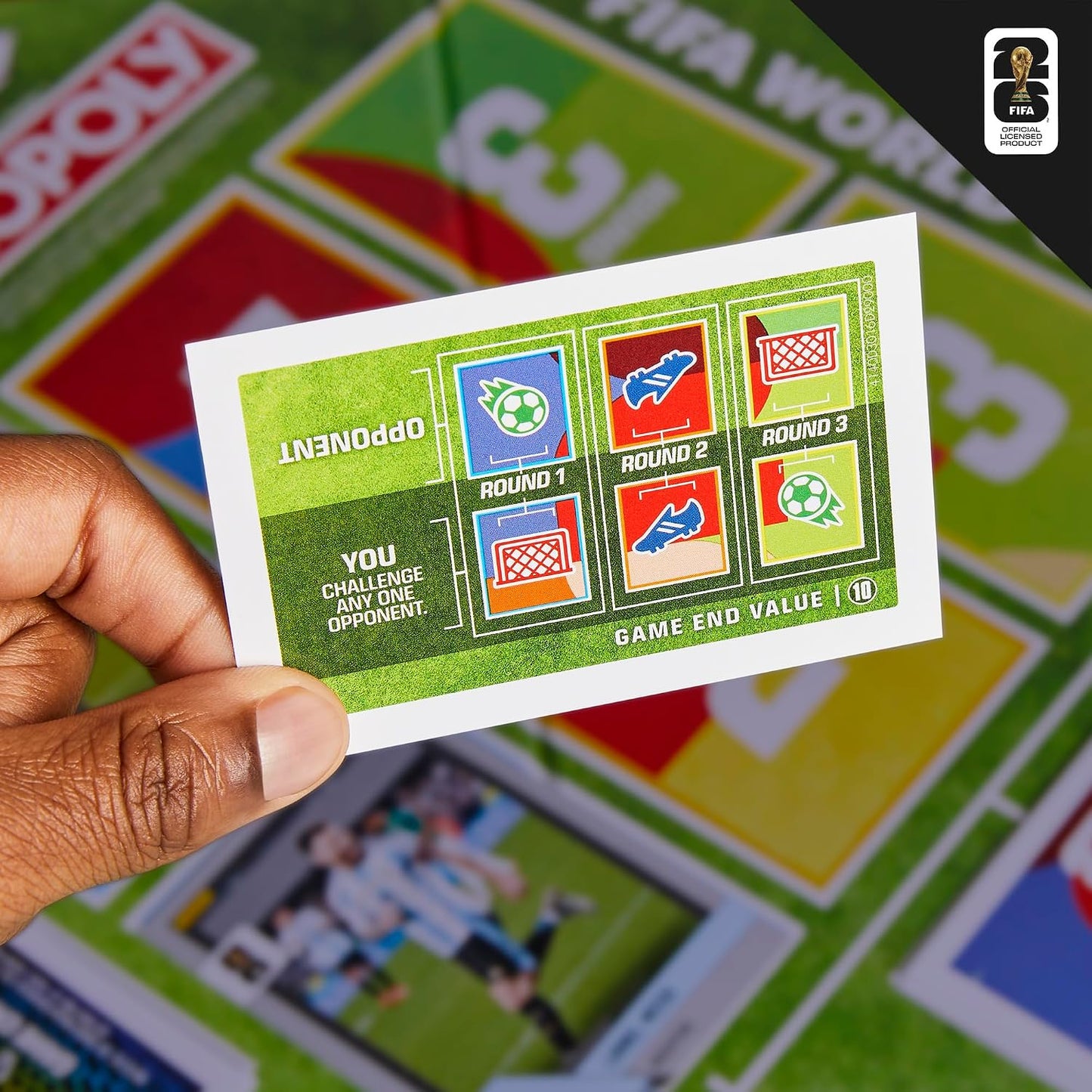 Monopoly Panini Prizm: Juego de mesa de fútbol de la Copa Mundial d...