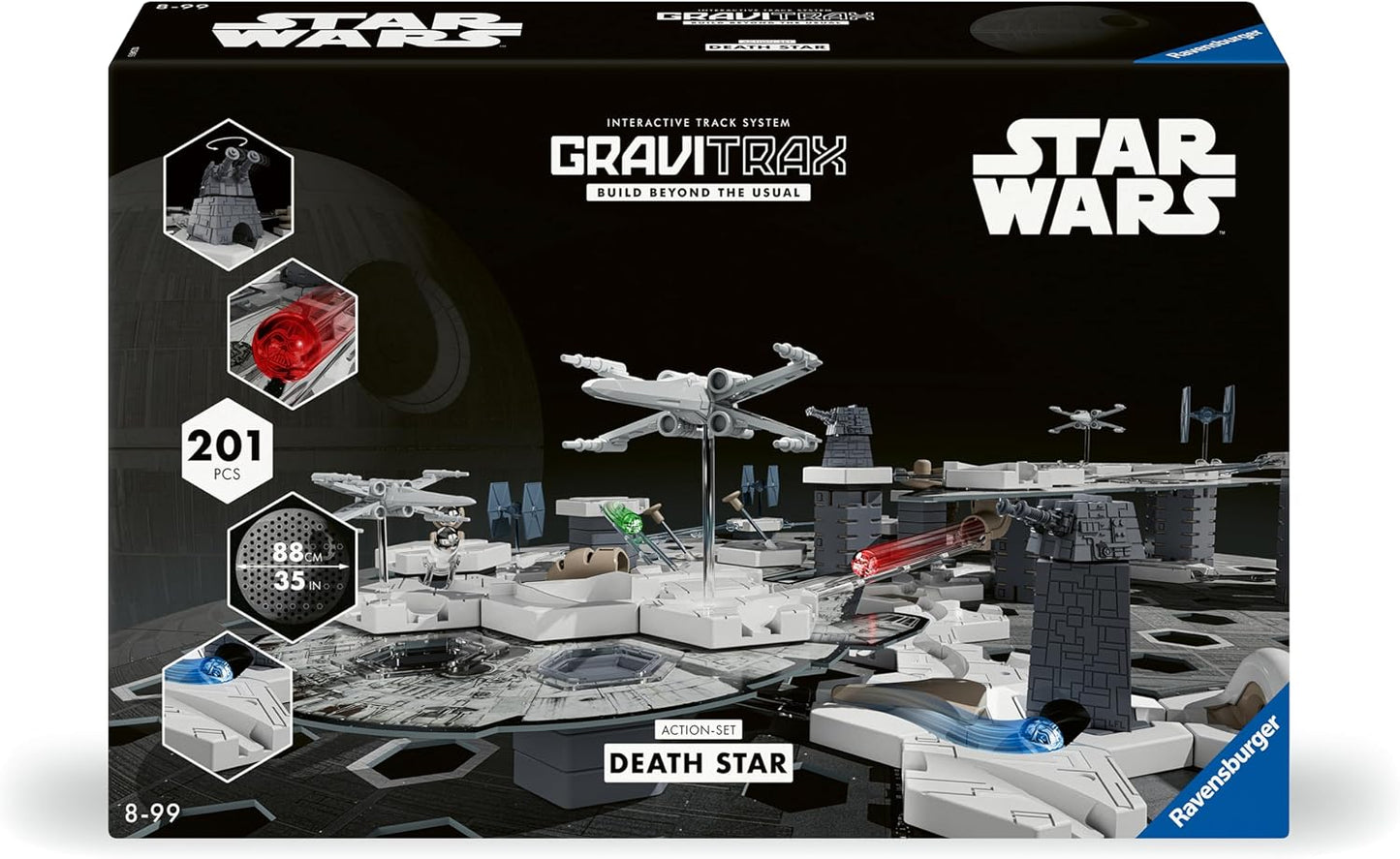 Ravensburger GraviTrax Star Wars Set de Acción Estrella de la Muert...