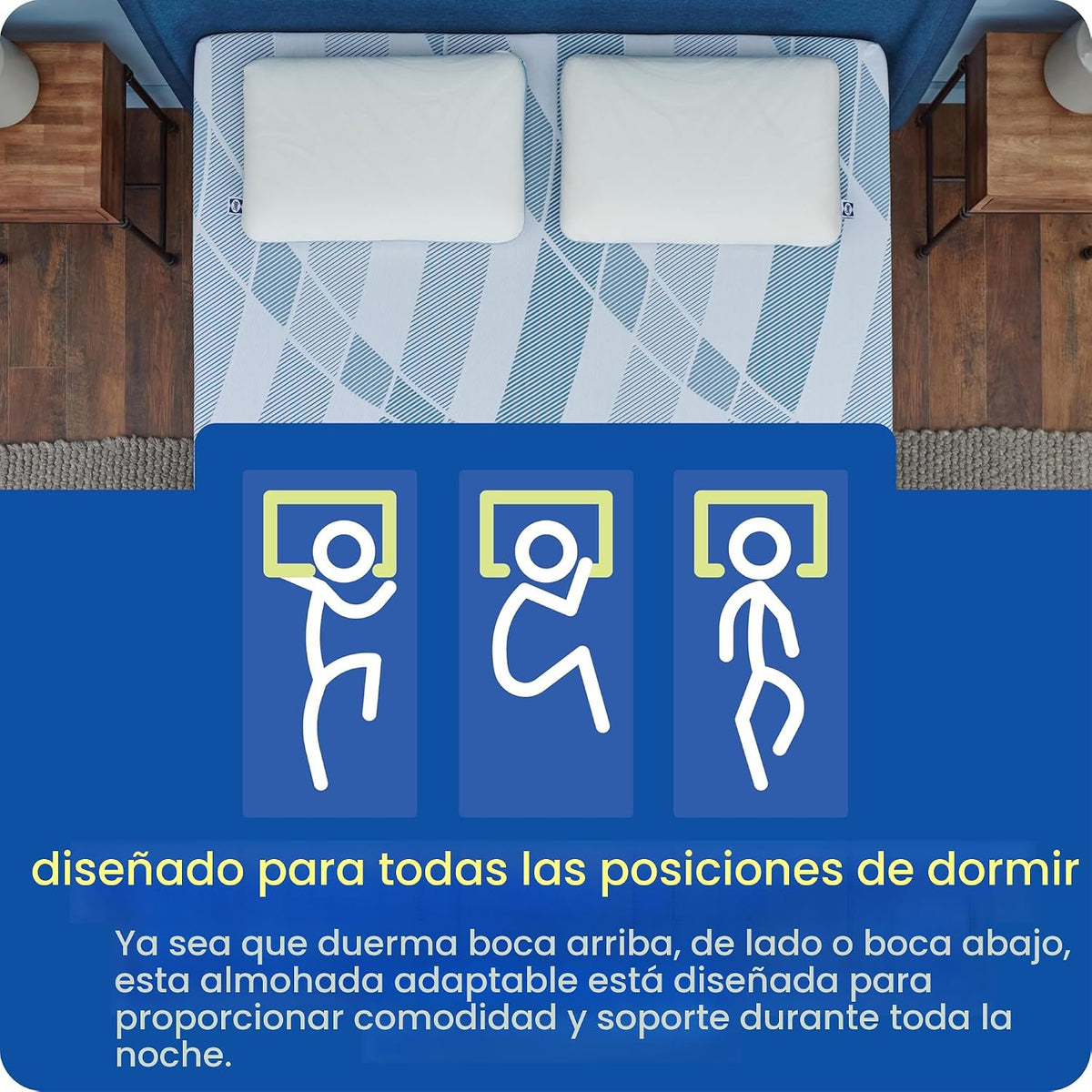 Sealy Dreamlife Almohada de espuma viscoelástica refrescante tamaño...