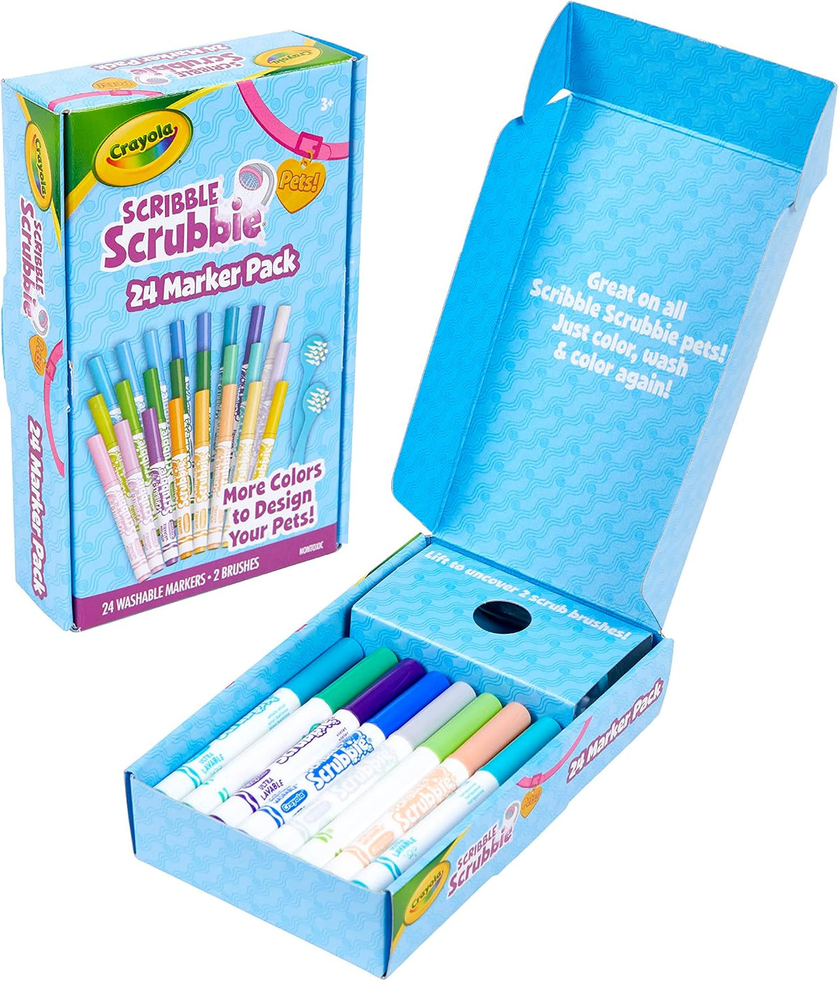 Crayola Scribble Scrubbie Pets - Juego de recambio y expansión de m...