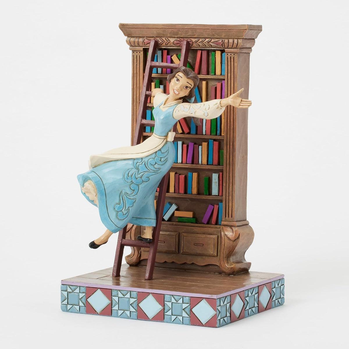 Enesco Disney Traditions de Jim Shore Bella y la Bestia Bella con e...