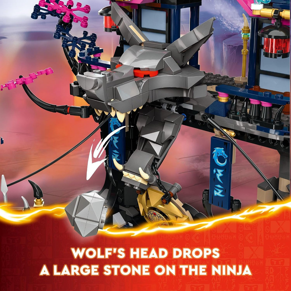 LEGO Ninjago Máscara de Lobo Sombra Dojo Juego de Construcción - Fi...