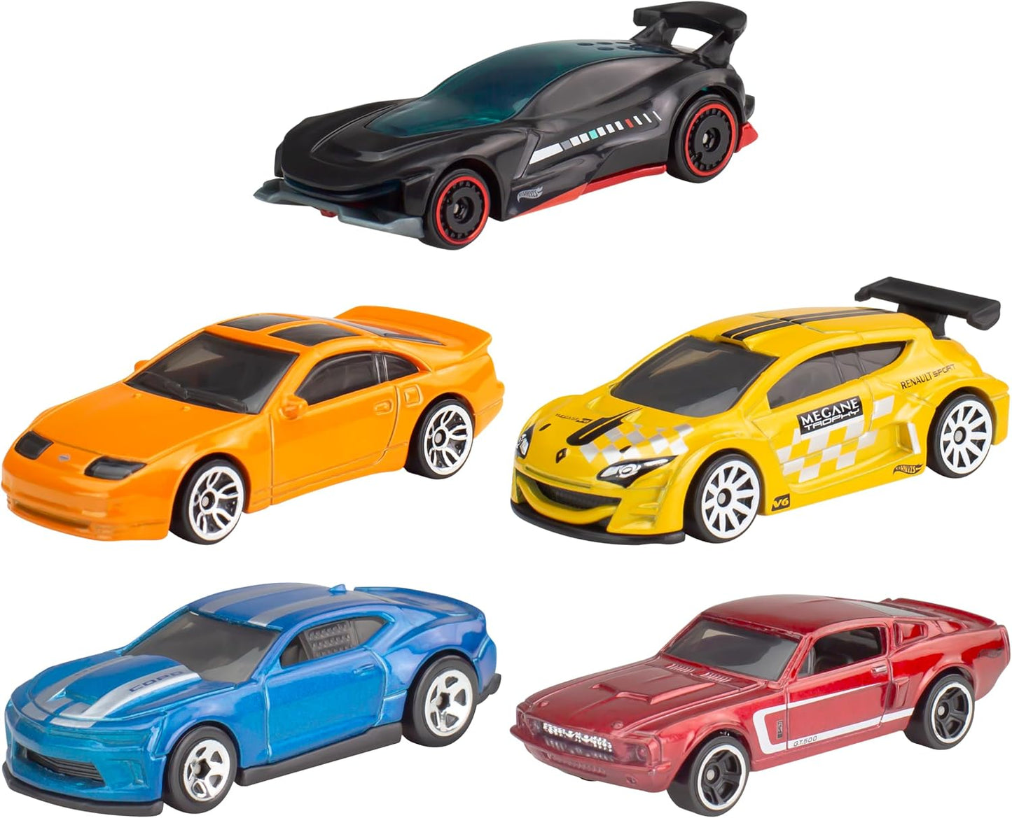Conjunto de coches Hot Wheels, 5 unidades