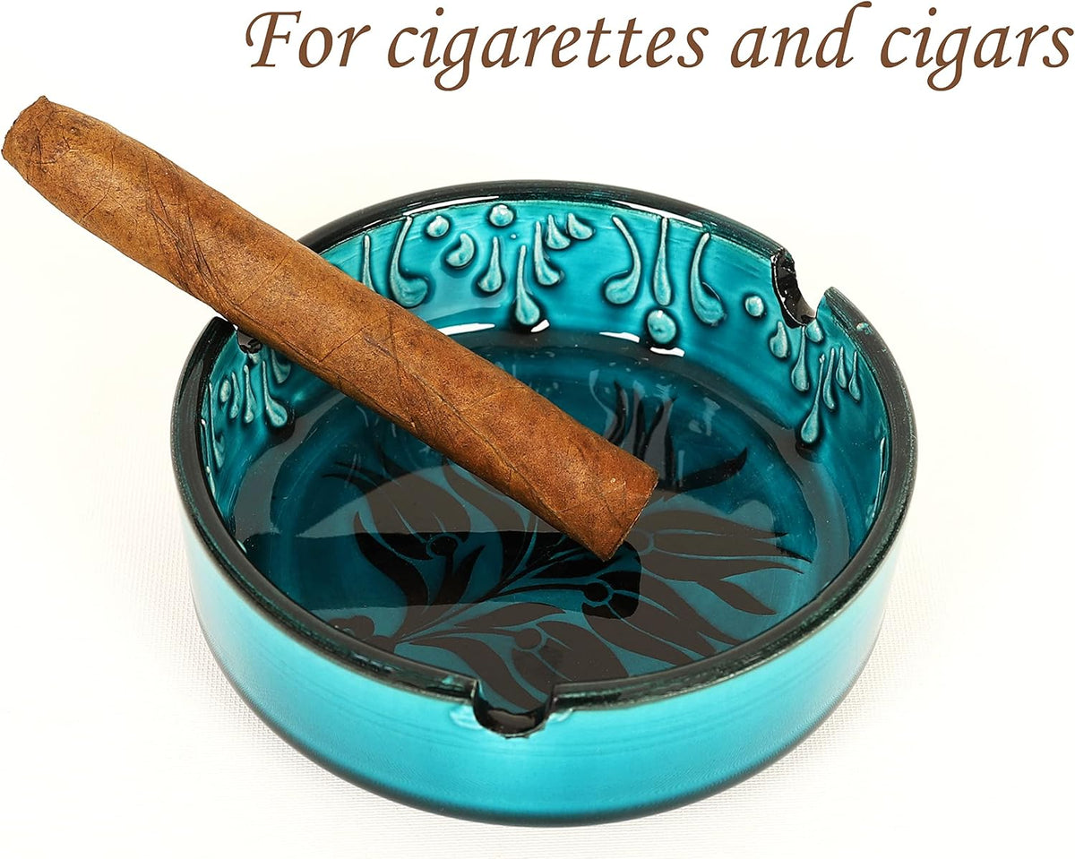 Juego de Ceniceros Cenicero de Cigarrillos para Uso en Interiores y...