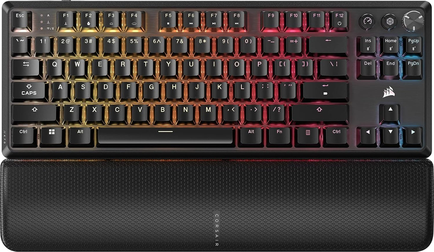 Corsair K70 CORE TKL Teclado Mecánico Inalámbrico RGB Tenkeyless pa...