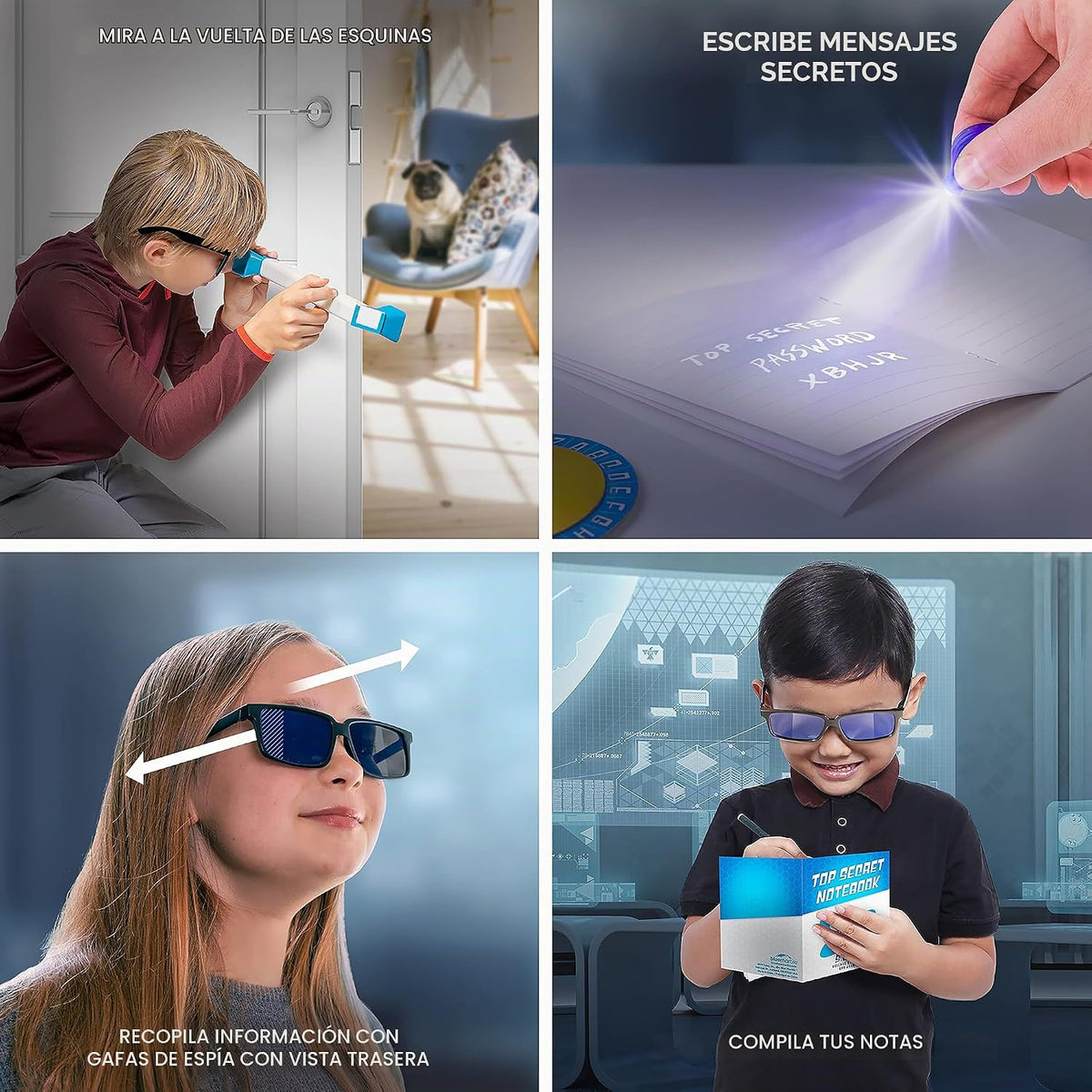 Kit de ciencia espía de NATIONAL GEOGRAPHIC - Set de actividades es...