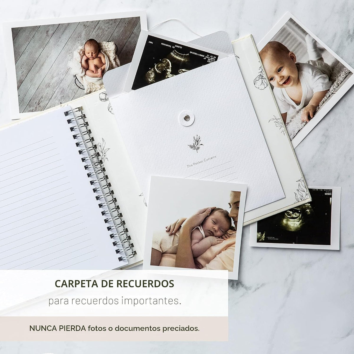 Diario de embarazo de recuerdo: un libro de embarazo para apreciar...