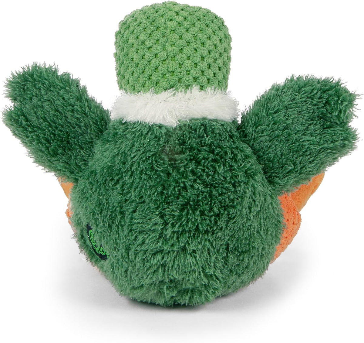 goDog Checkers Pato Sentado - Juguete chirriante de peluche para pe...