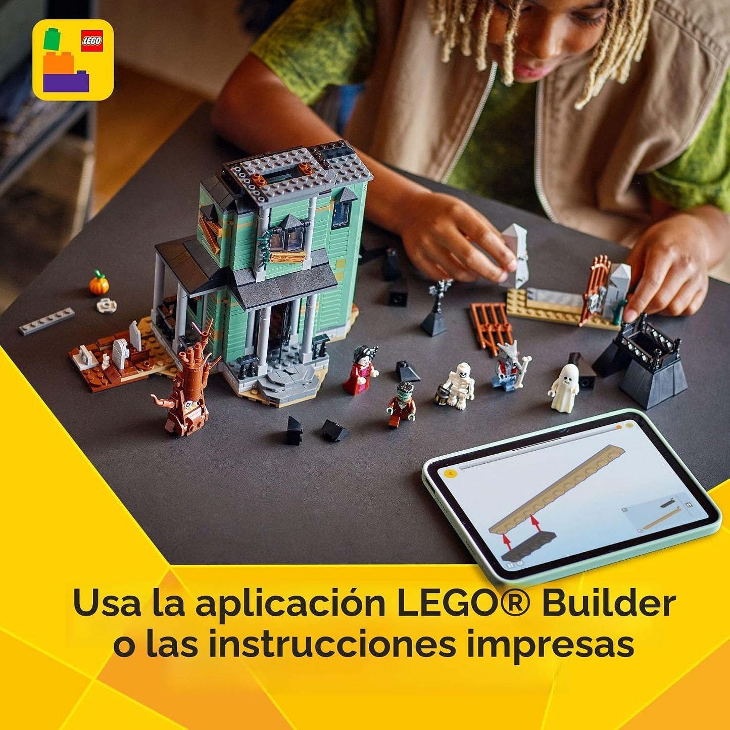 LEGO Creator 31167 - Juguete de construcción de mansión embrujada 3...