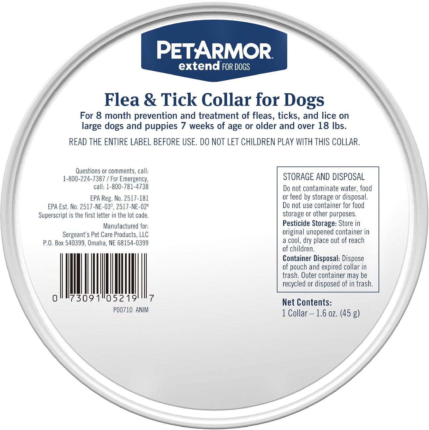 PetArmor Extender el tratamiento y prevención de pulgas y garrapata...