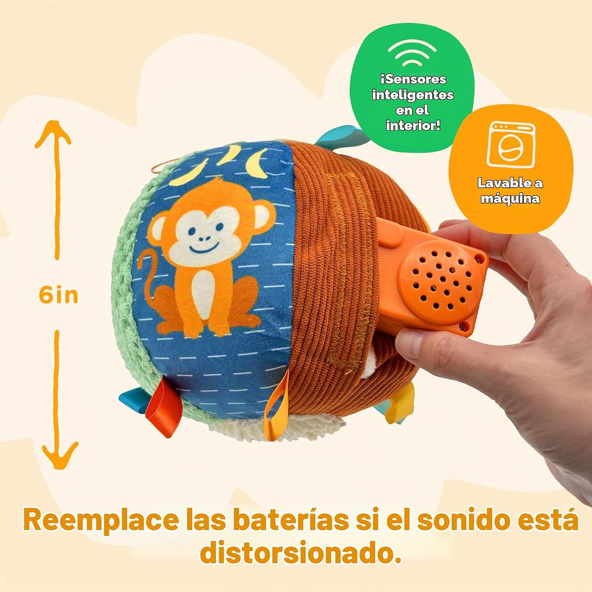 Move2Play, Juguete divertido e interactivo con música y efectos de...
