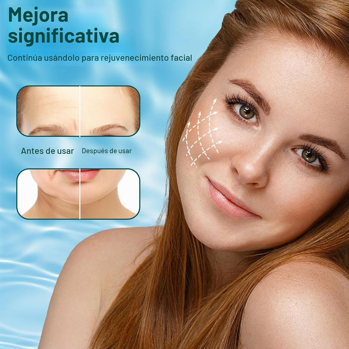 Juego de ventosas faciales eléctricas para cara con doble taza y us...