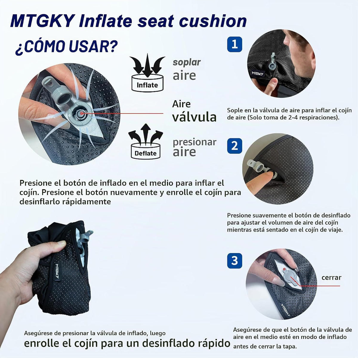 Cojín de asiento de viaje mejorado para avión, cojín de asiento de...