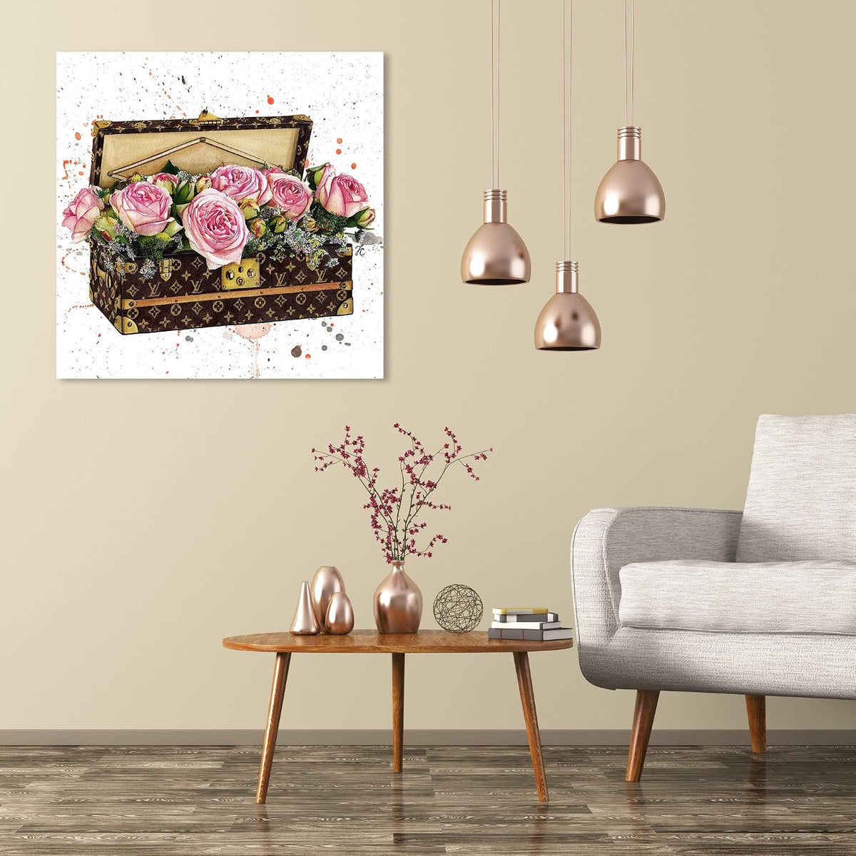 The Oliver Gal Artist Co. Lienzo decorativo para pared de moda y gl...