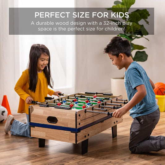 Best Choice Products Mesa de Juegos Múltiples 4 en 1, Set de Arcade...