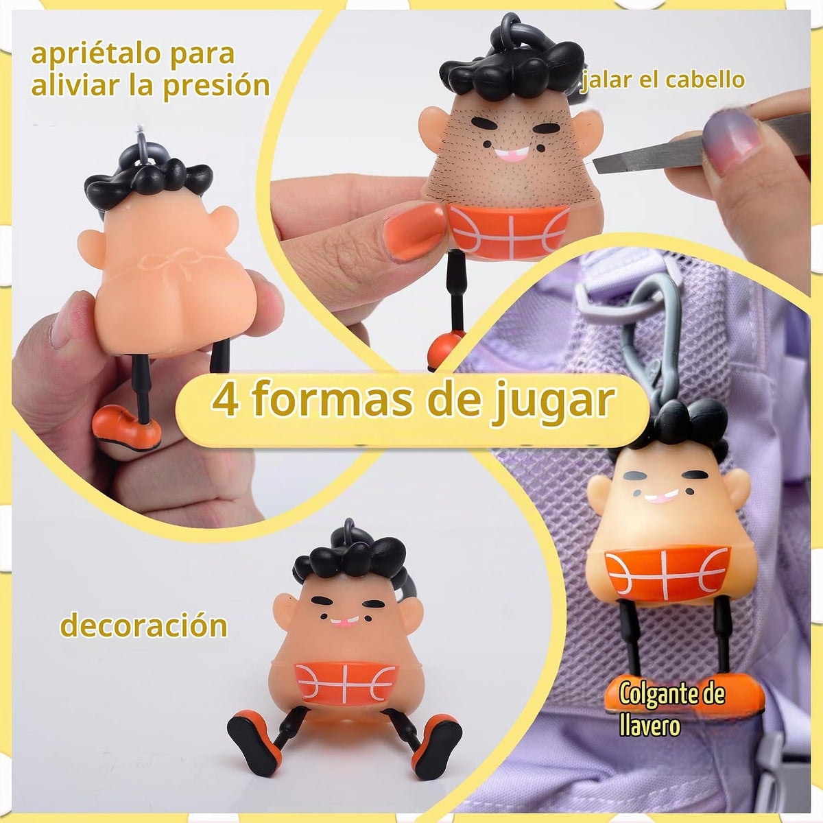 JumpJump Juguetes Fidget para Rascarse la Piel Tricotilomanía Ansie...