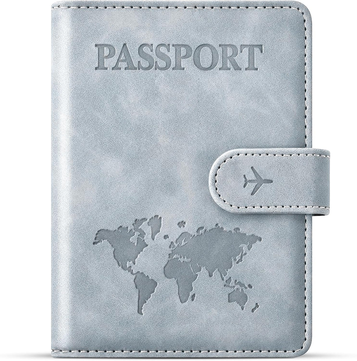 Soporte para pasaporte para artículos esenciales de viaje, funda ti...
