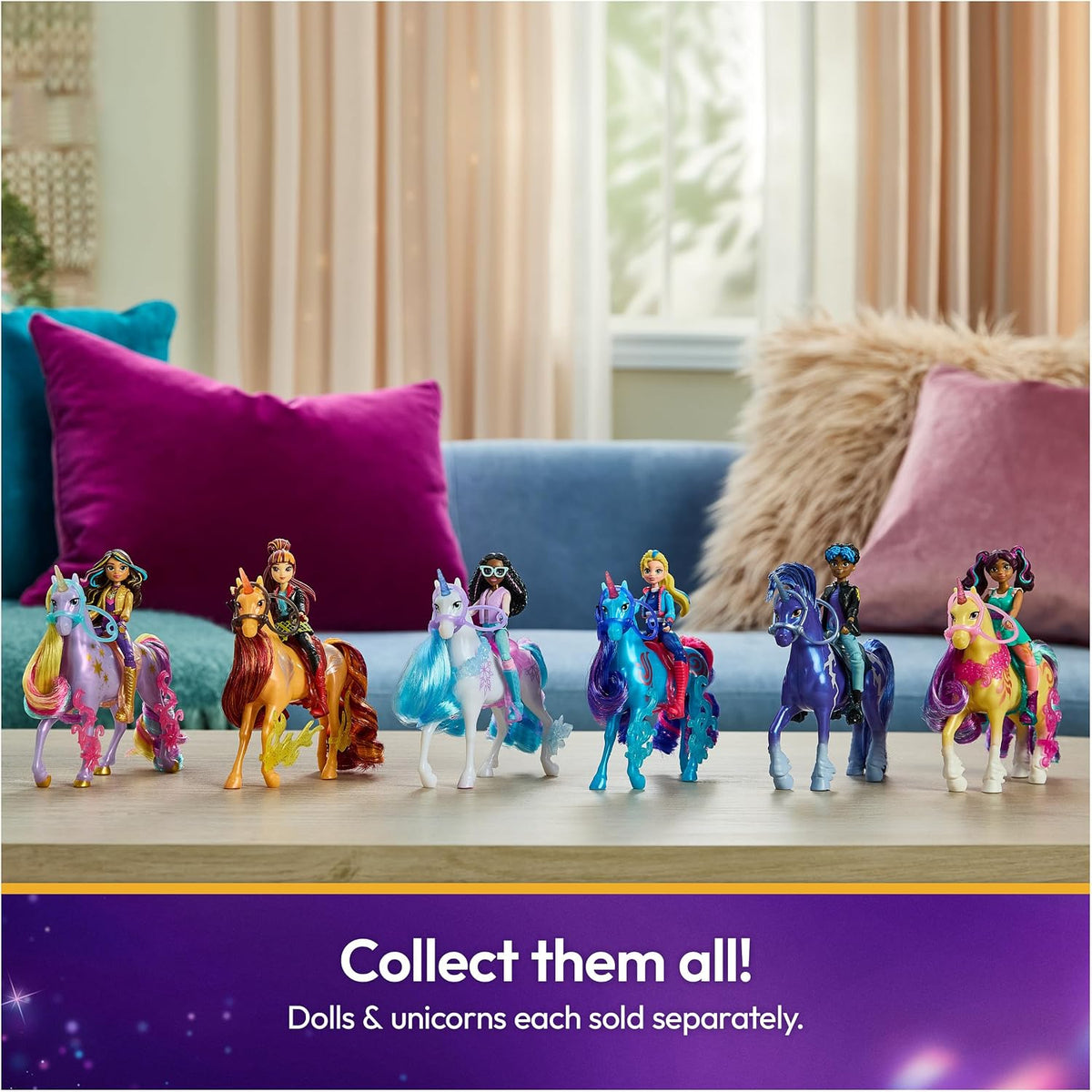 Unicorn Academy, set de poder de la amistad de Layla y Glacier con...
