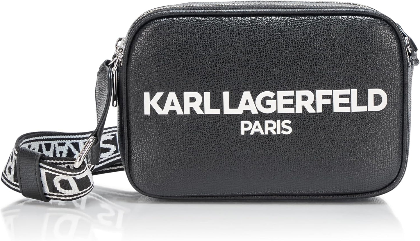 KARL LAGERFELD Bandolera lisa Maybelle con logo de mujer