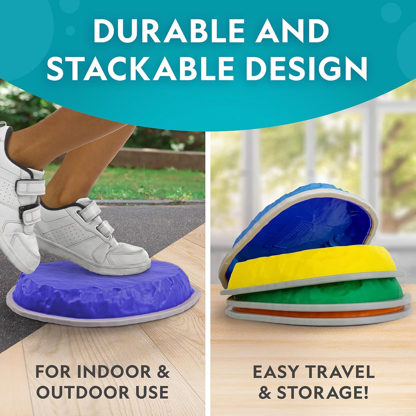 National Geographic Kids - Piedras de equilibrio gigantes para niño...
