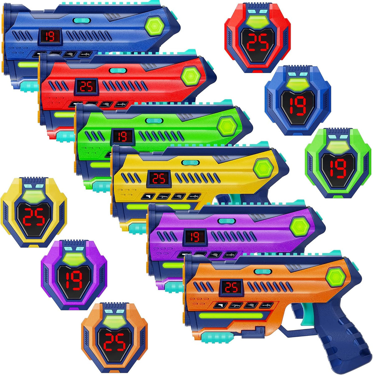 Halo Sport Laser Tag Juego de 6 \u2013 Regalos para niños de 8 a 12...